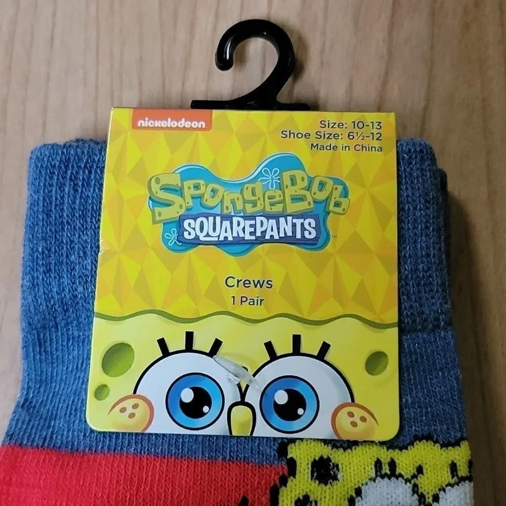 SPONGEBOB SQUAREPANTS PRIDE CREW SOCKS